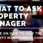 What to ask a property manager