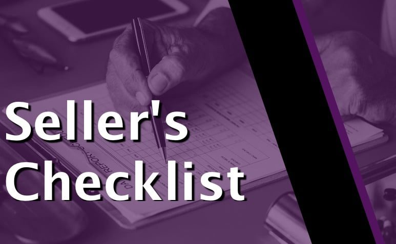 Seller’s Checklist