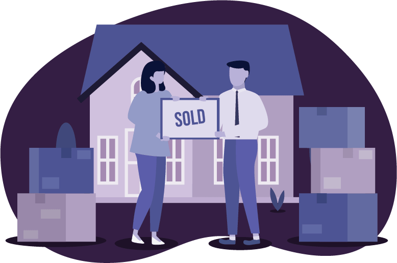 Home Sold Illustration