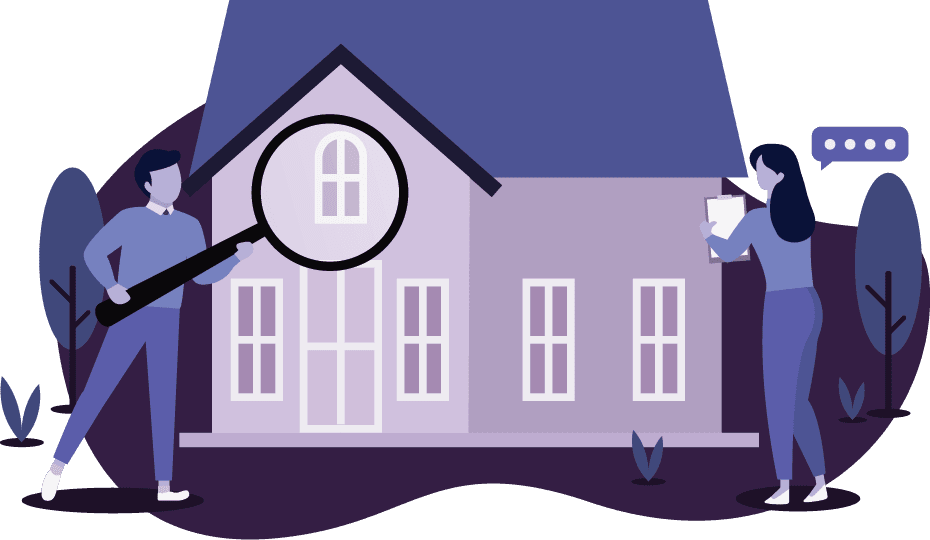 Home Search Illustration
