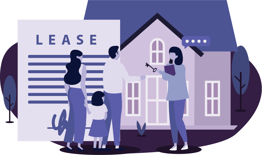 Home Lease Illustration