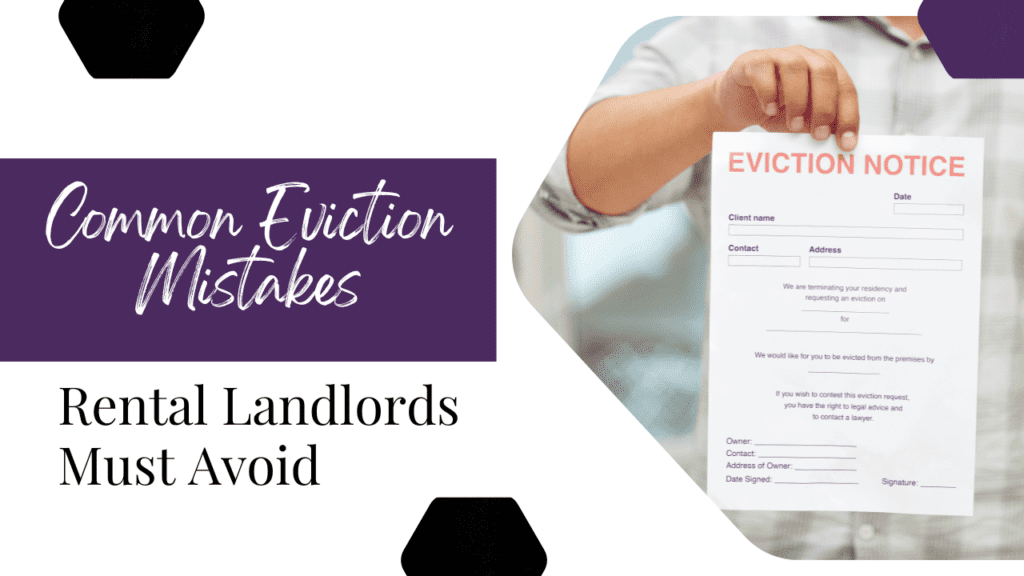 Common Eviction Mistakes Rental Landlords Must Avoid - Article Banner